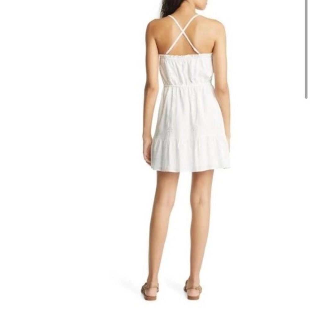 NWT Lulus Perfect Summer Day Eyelet Lace Mini‎ Dress - Picture 2 of 8